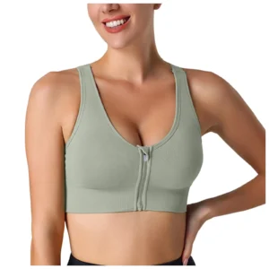 Bralette Crop Tops For Casual Wear Women Back Sports Bra Integrated Chest Cushion Adjustable Shockproof Yoga Women'S Bras
