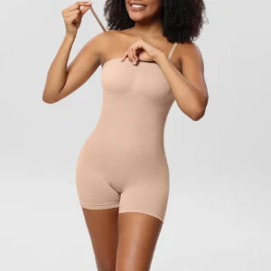 Trackless Fitness Shapewear Bodysuit Women Detachable Camisole Bustier Corset Shapewear Seamless Sport Underwear Women'S Bra
