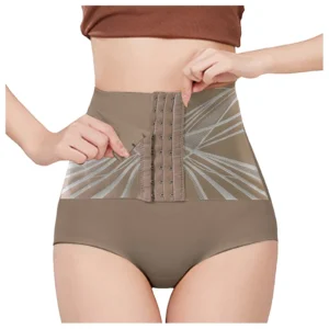 Womens' Body Shaping Wear High Waist Abdominal Panties Waist Beauty Hip Lift Briefs Seamless Triangle Panties Ladies Shapewear