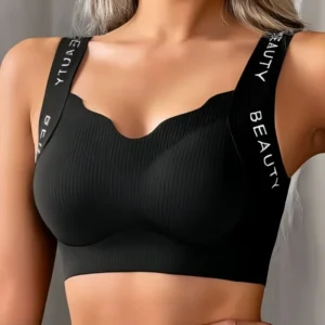 Seamless Bras Non-wire Push Up V-neck Bra Women Seamless Underwear Female Padded No Rims Support Brasiere Sexy Lingerie M-3XL