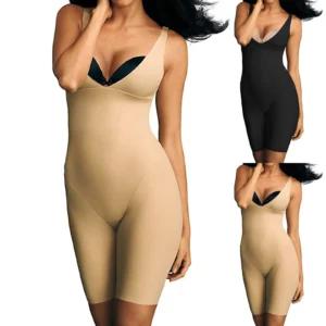 Shapewear Women Full Body Shaper Slimming Bodysuit Open Crotch Corset Waist Trainer Shaping Underwear Postpartum Recovery Sheath