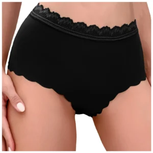 Women Lace Trim Hipster Underwear Solid Color Sexy Breathable Beauty Hip Panties Ladies Cotton Underwear Panties трусы женские