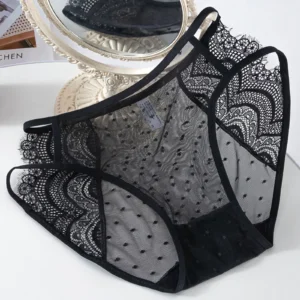 Womens See-Through Lace Panties High Waist Abdominal Postpartum Corset Waist Waist Beauty Hip Bikini For Women трусы женские