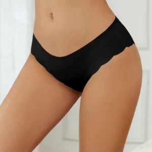 Women'S Low Waist Solid Underpants Comfort Thin Seamless Hip Lifting Body Shaping Panties Large Size Underpants трусы женские